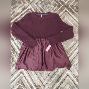 Brand new xxl xhilaration maroon dress